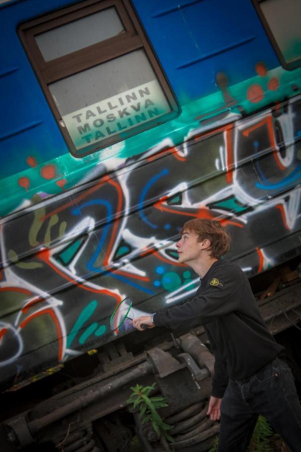 Railrooms Traincar Hostel ทาลลินน์ ภายนอก รูปภาพ